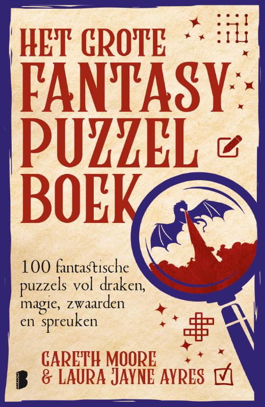 Omslag van Het grote fantasypuzzelboek