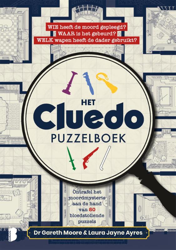 Omslag van Het Cluedo puzzelboek