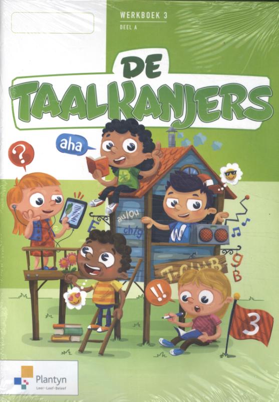 Omslag van De Taalkanjers 3 Werkboek A t/m E