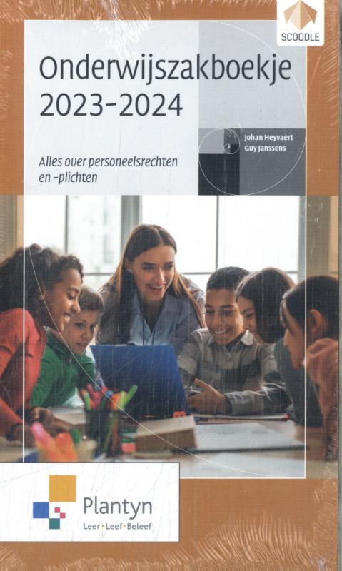 Omslag van Onderwijszakboekje 2023-2024