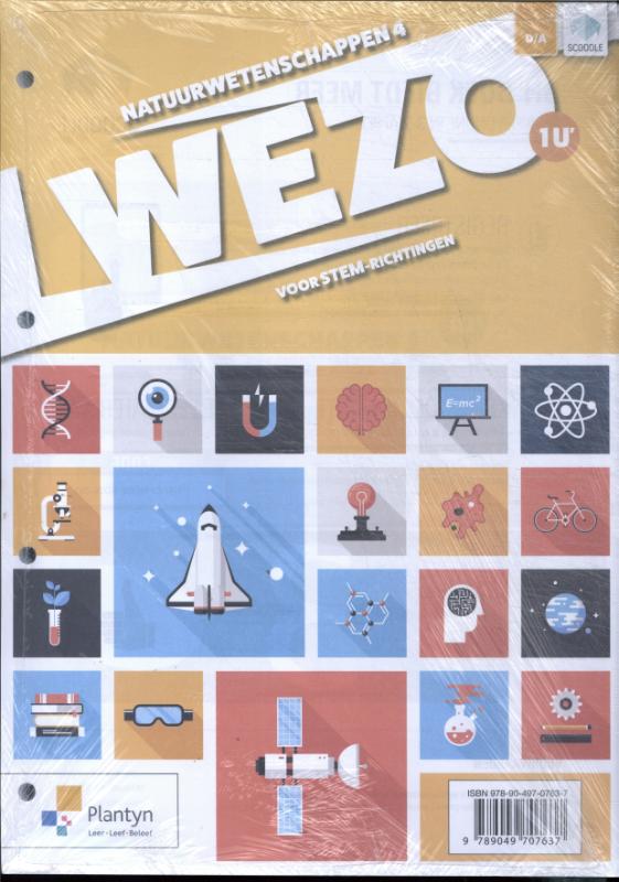 Omslag van WEZO natuurwetenschappen 4
