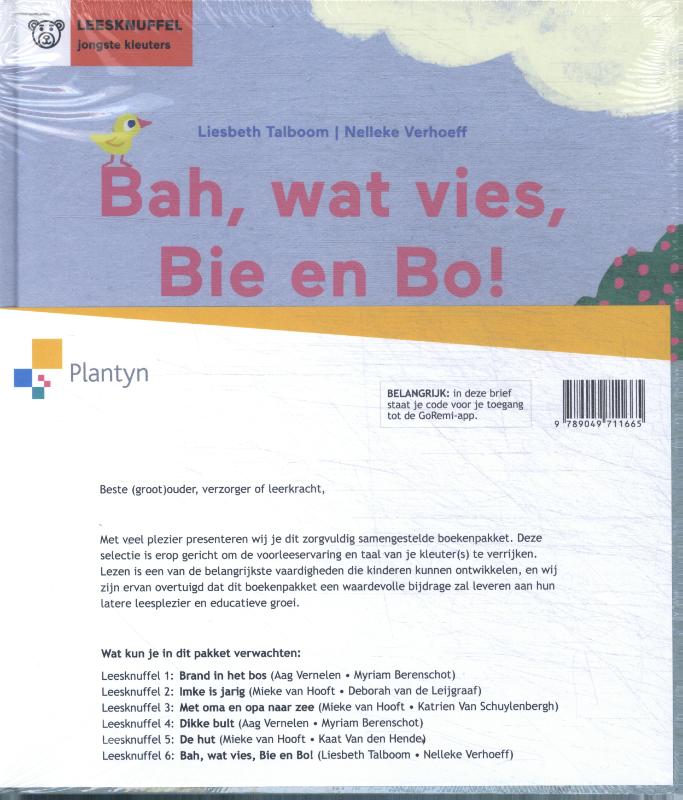 Omslag van Boekenpakket Leesknuffel - Jongste kleuters 25-26