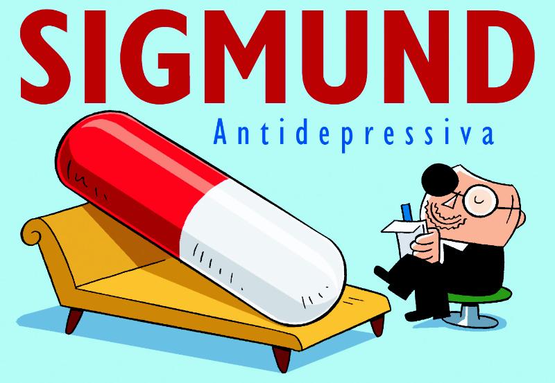 Omslag van Sigmund: antidepressiva