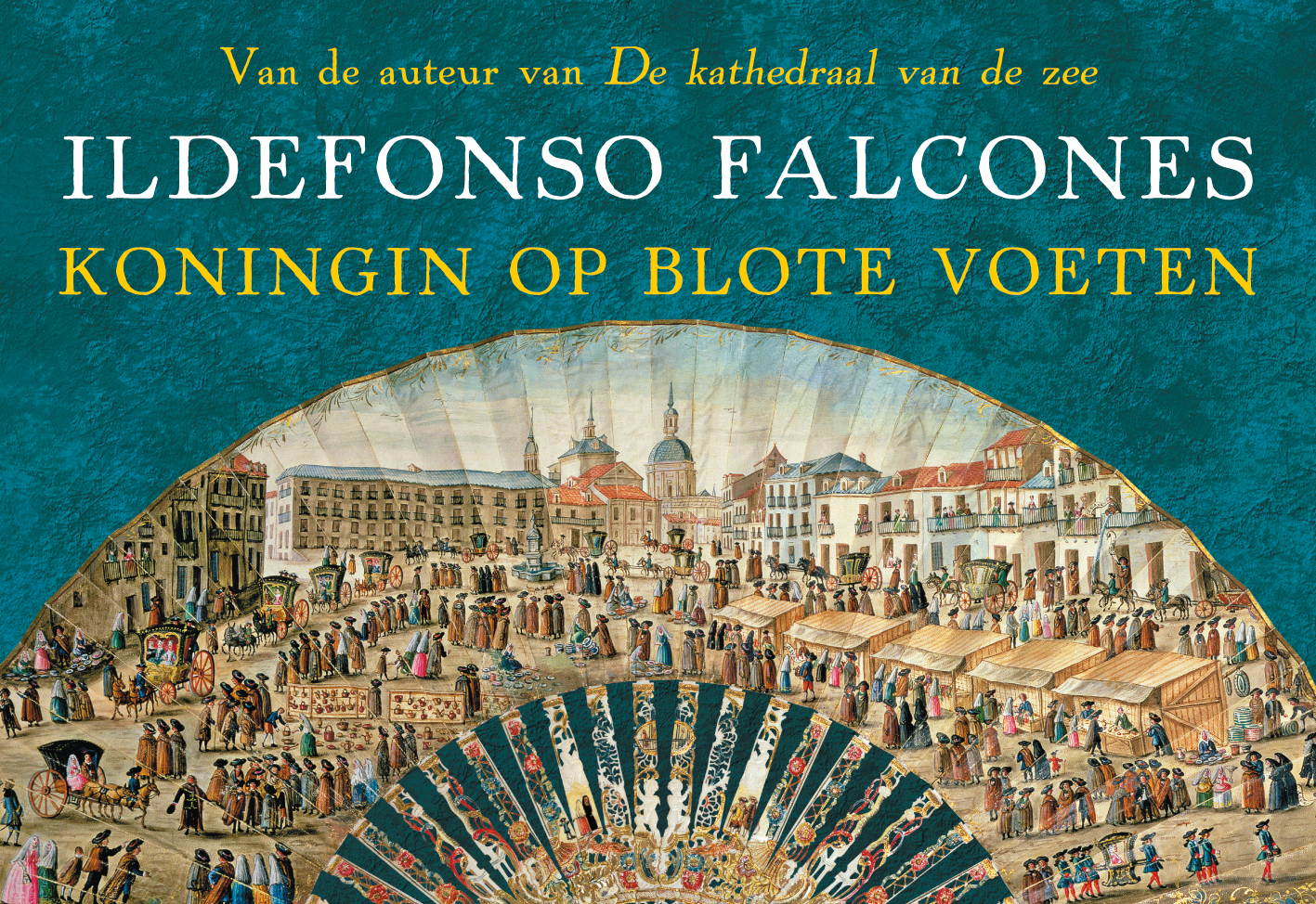 Omslag van Koningin op blote voeten