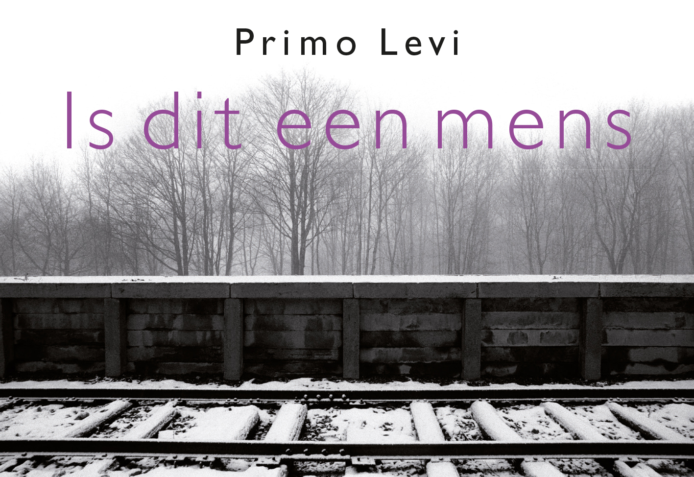 Omslag van Is dit een mens DL