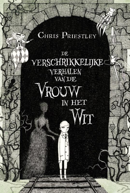 Omslag van De verschrikkelijke verhalen van de vrouw in het wit