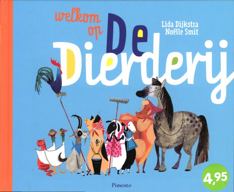 Omslag van Welkom op de dierderij