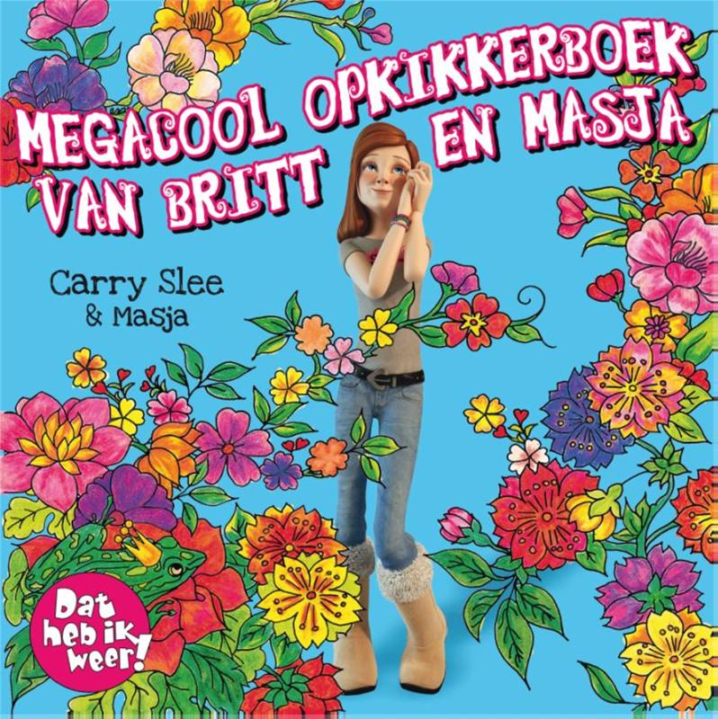 Omslag van Megacool opkikkerboek van Britt en Masja