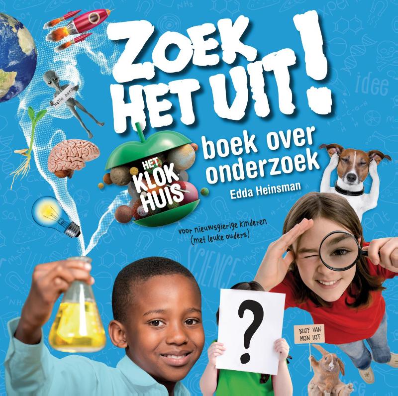 Omslag van Het Klokhuisboek over onderzoek