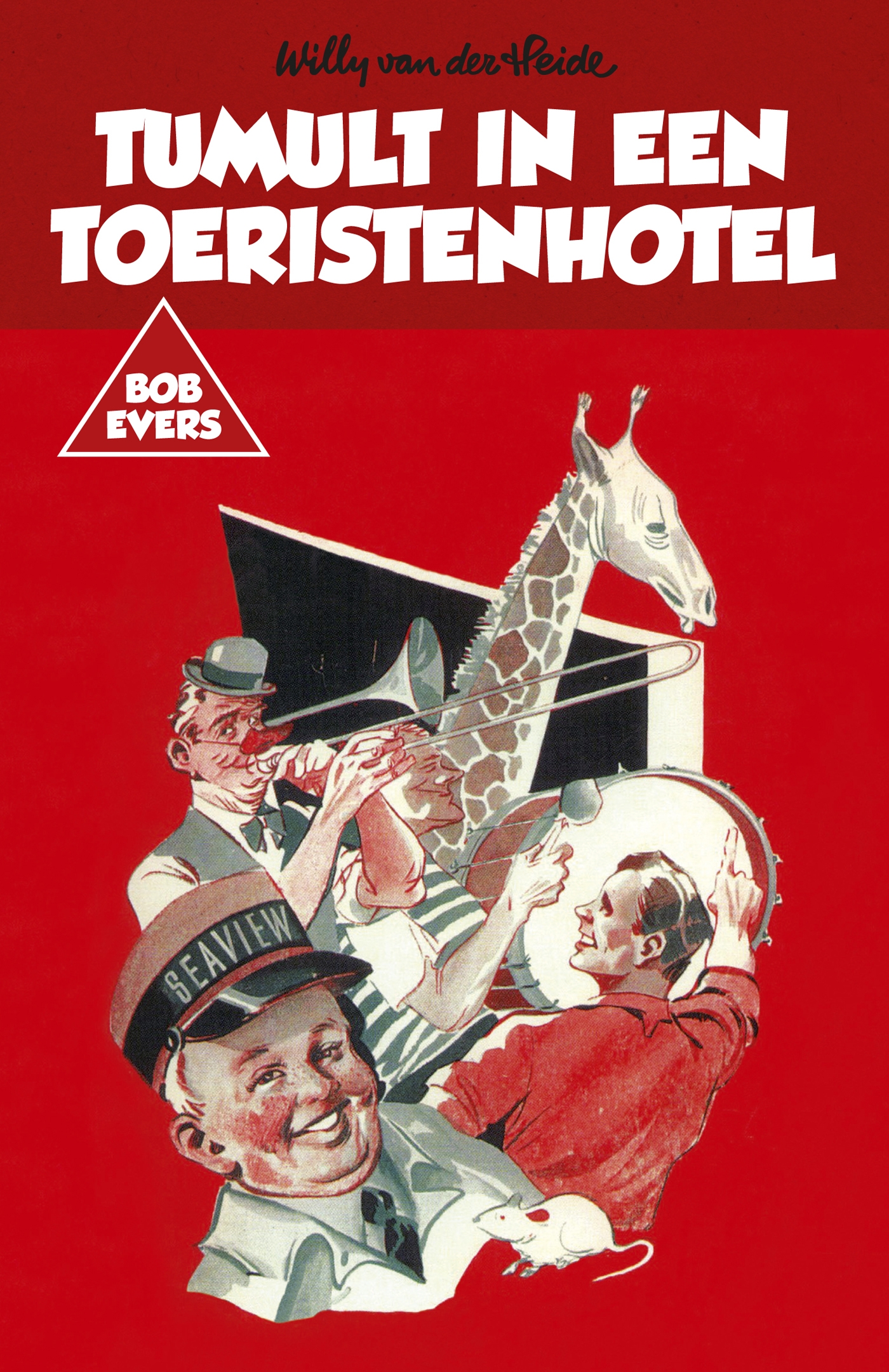 Omslag van Bob Evers: Tumult in een toeristenhotel