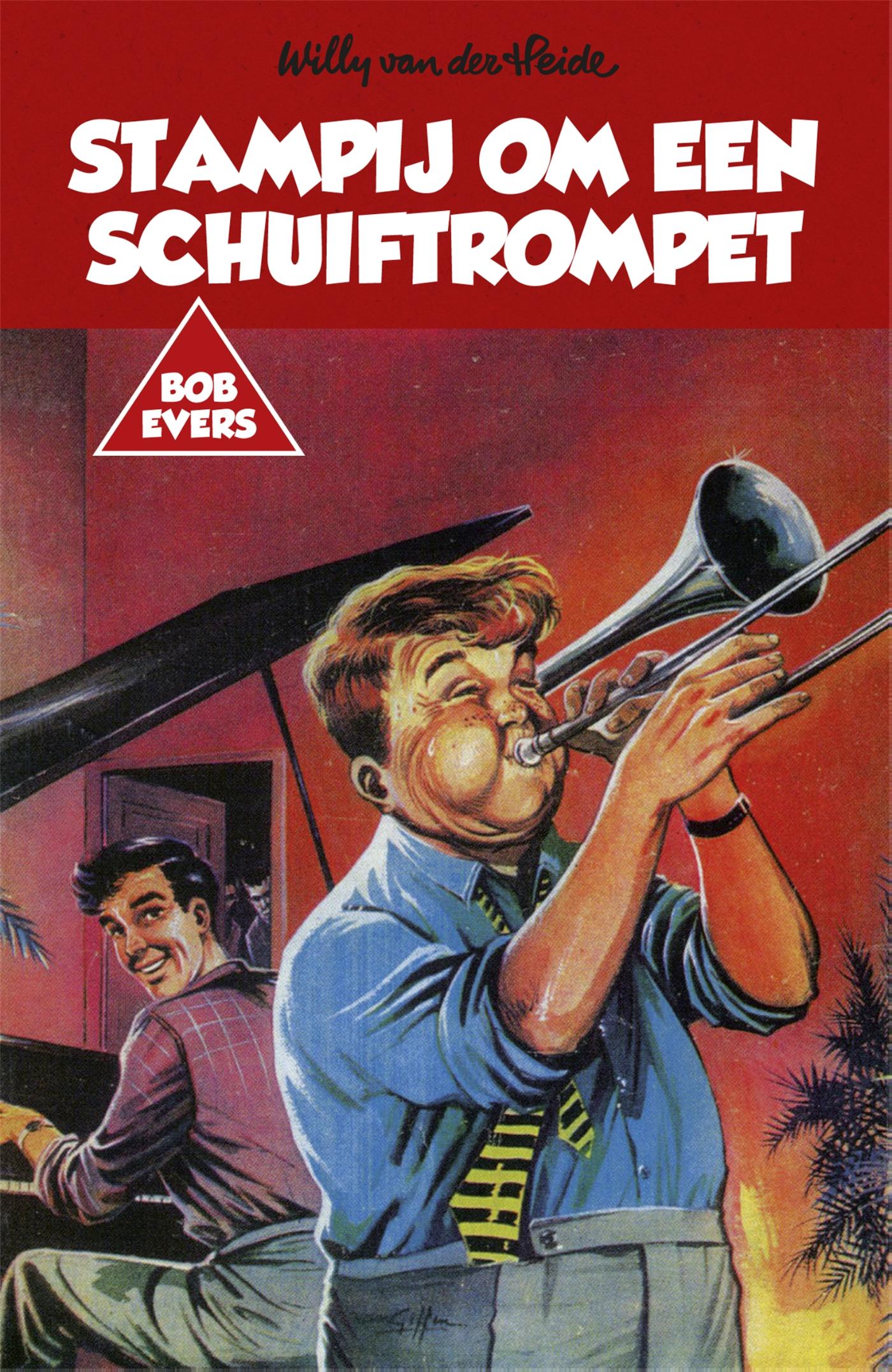 Omslag van Stampij om een schuiftrompet