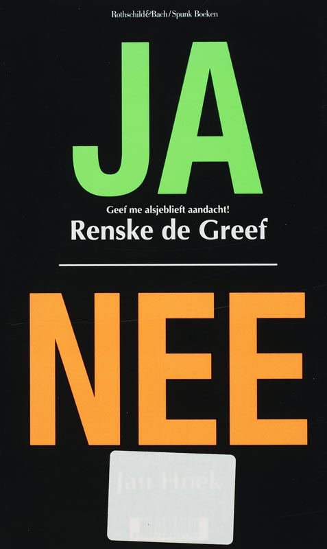 Omslag van Ja/Nee