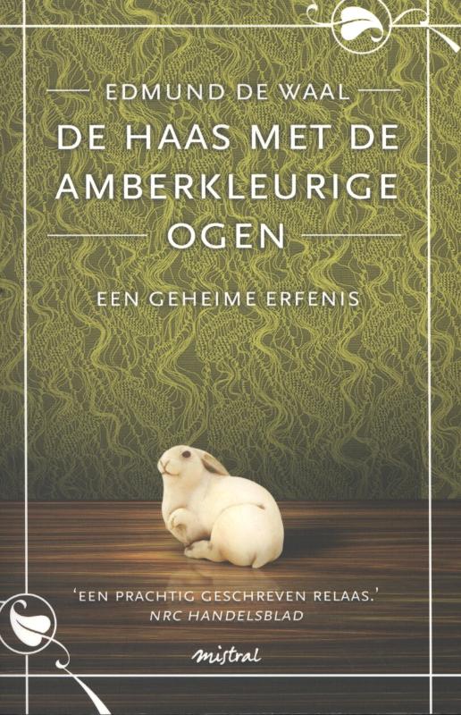 Omslag van De haas met de amberkleurige ogen