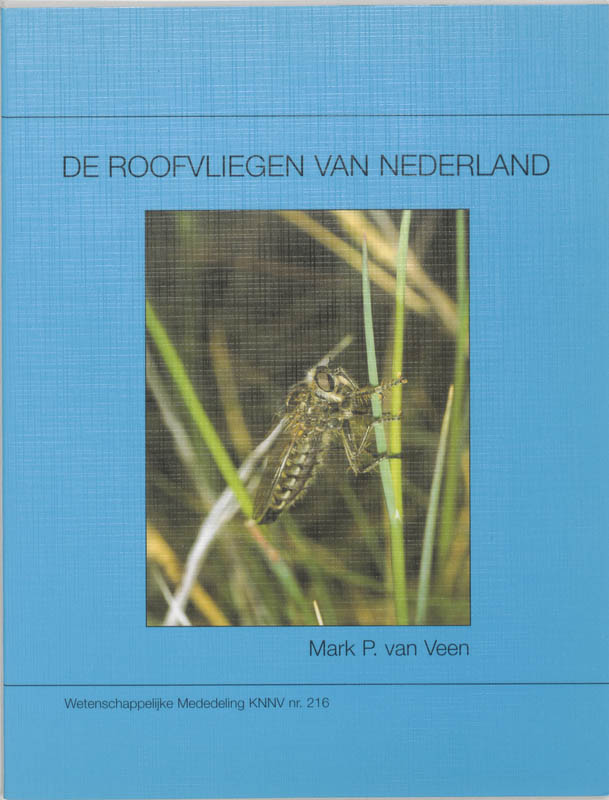 Omslag van De roofvliegen van Nederland
