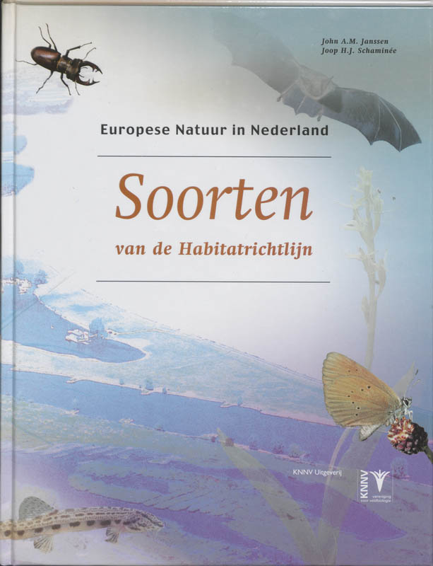 Omslag van Soorten van de Habitatrichtlijn