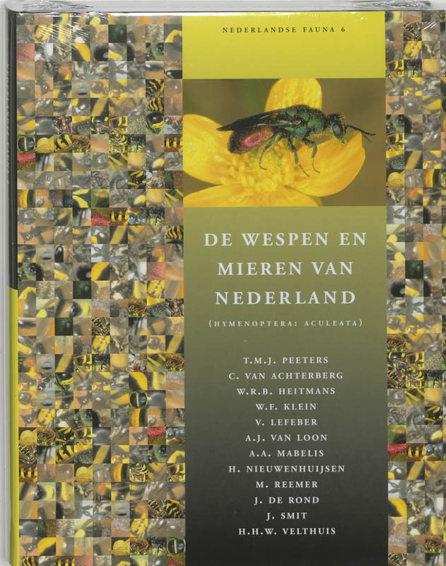 Omslag van De wespen en mieren van Nederland