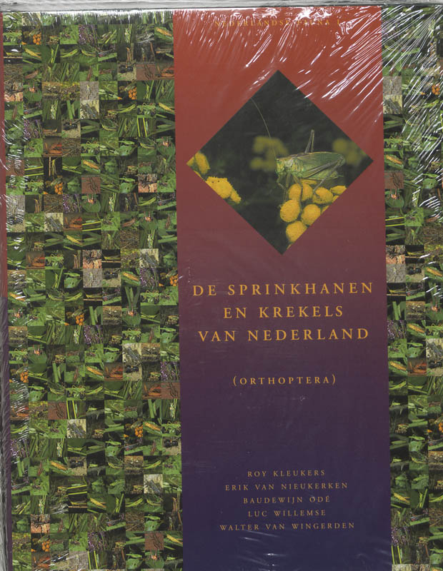 Omslag van De sprinkhanen en krekels van Nederland