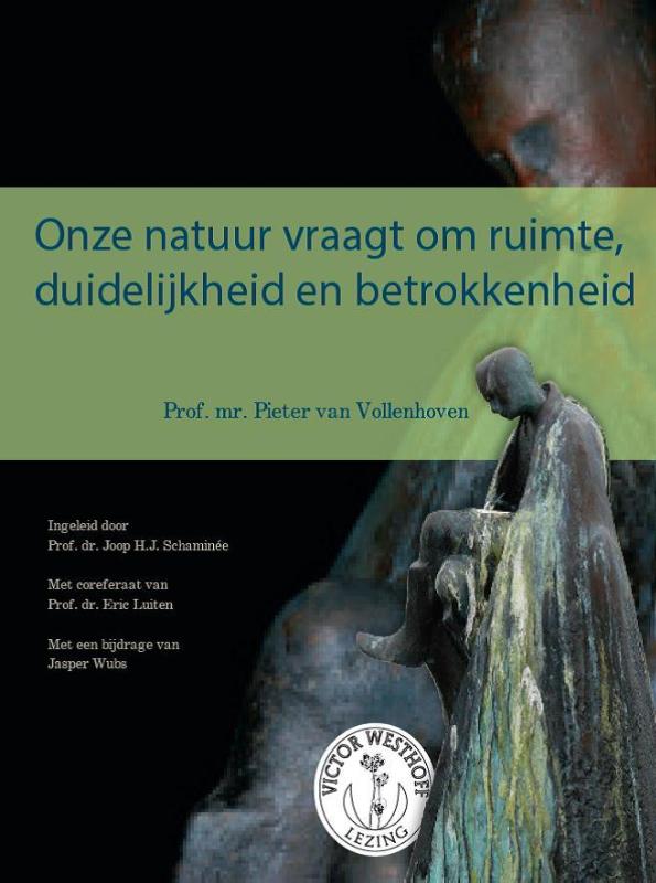 Omslag van Onze natuur vraagt om ruimte, duidelijkheid en betrokkenheid
