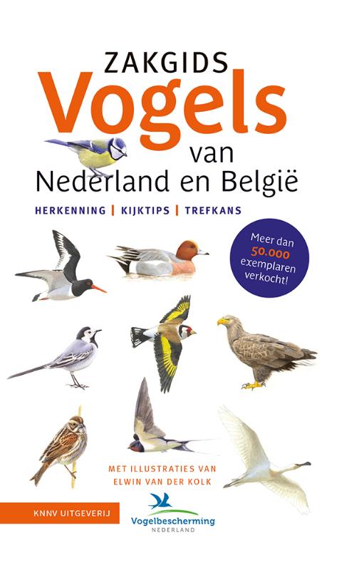 Omslag van Zakgids Vogels van Nederland en België