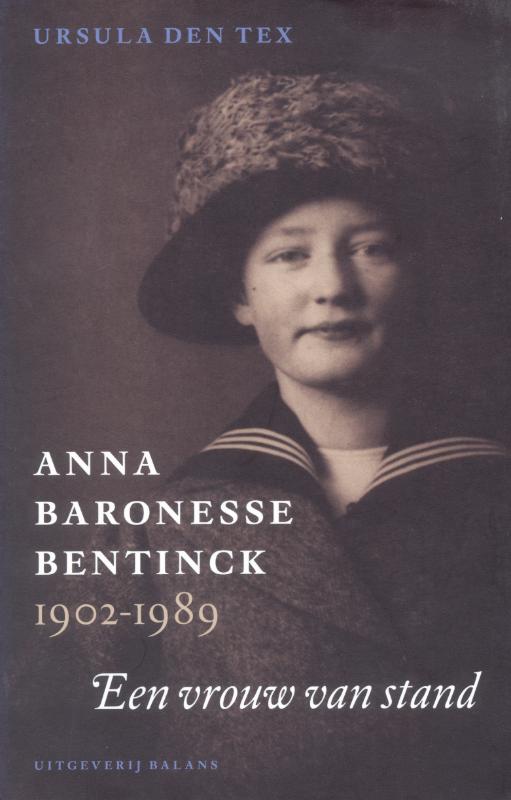 Omslag van Anna baronesse Bentinck 1902-1989