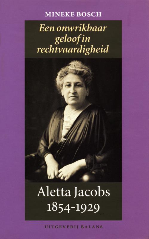 Omslag van Aletta Jacobs 1854-1929