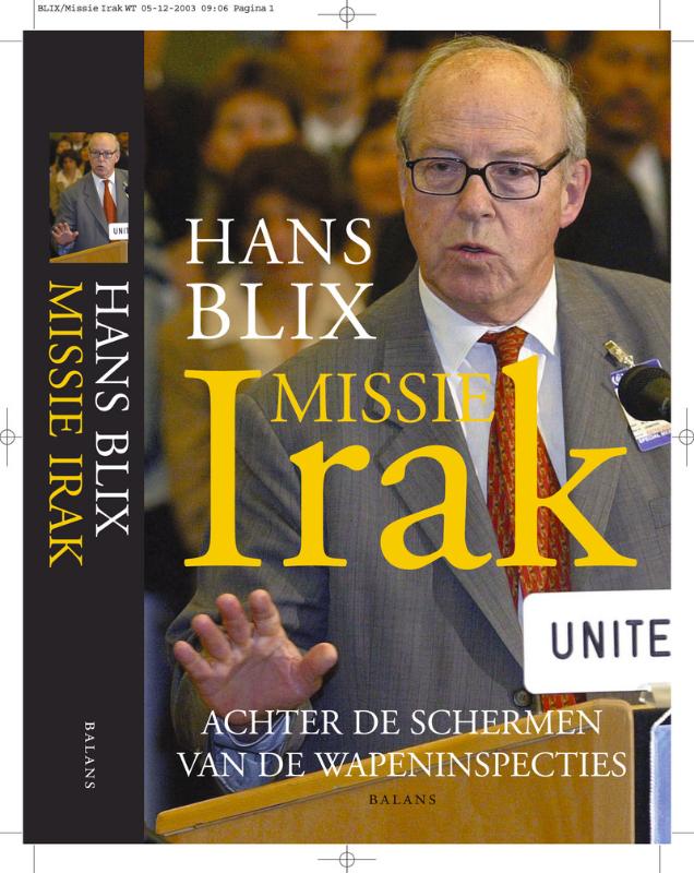 Omslag van Missie Irak