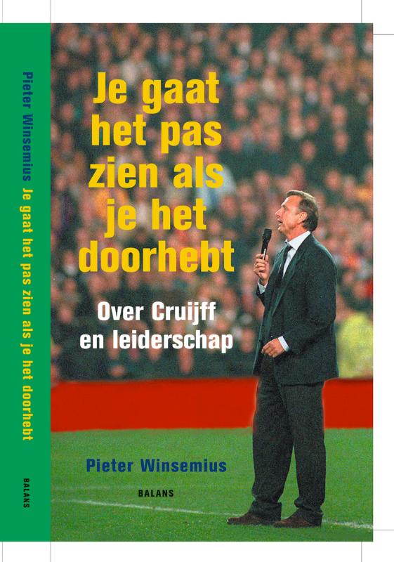 Omslag van Je gaat het pas zien als je het doorhebt