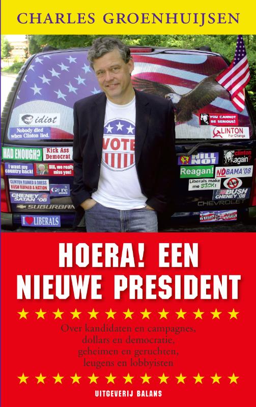 Omslag van Hoera! Een nieuwe president