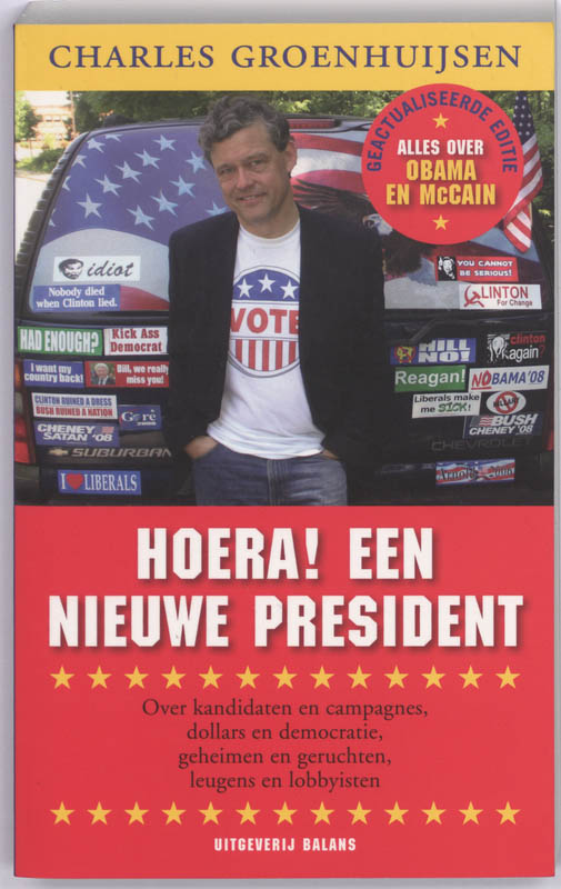 Omslag van Hoera! Een nieuwe president