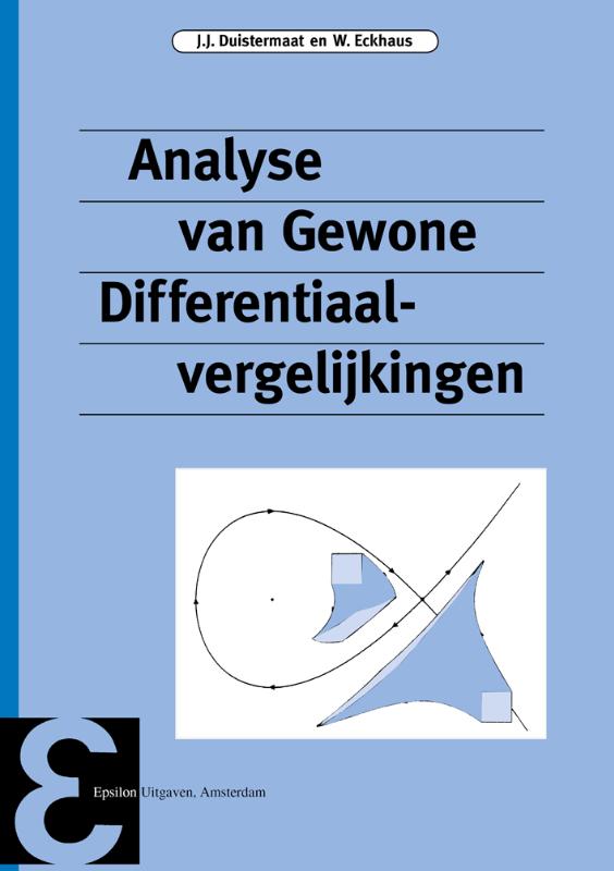 Omslag van Analyse van gewone differentiaalvergelijkingen