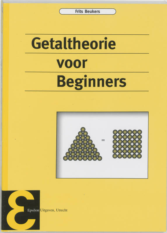 Omslag van Getaltheorie voor beginners