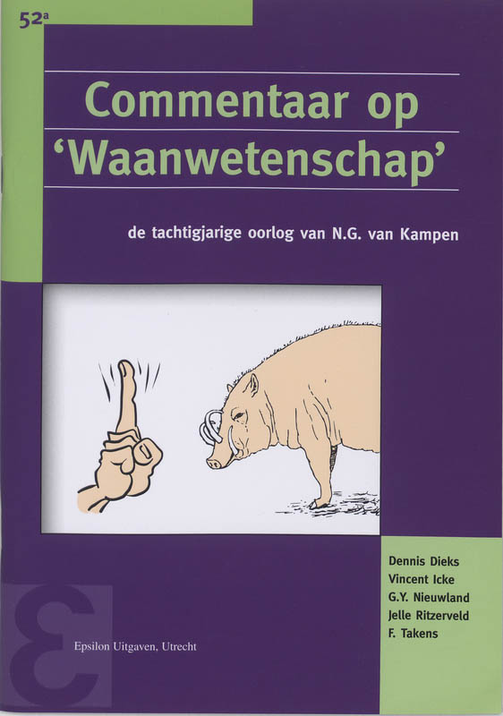 Omslag van Commentaar op Waanwetenschap