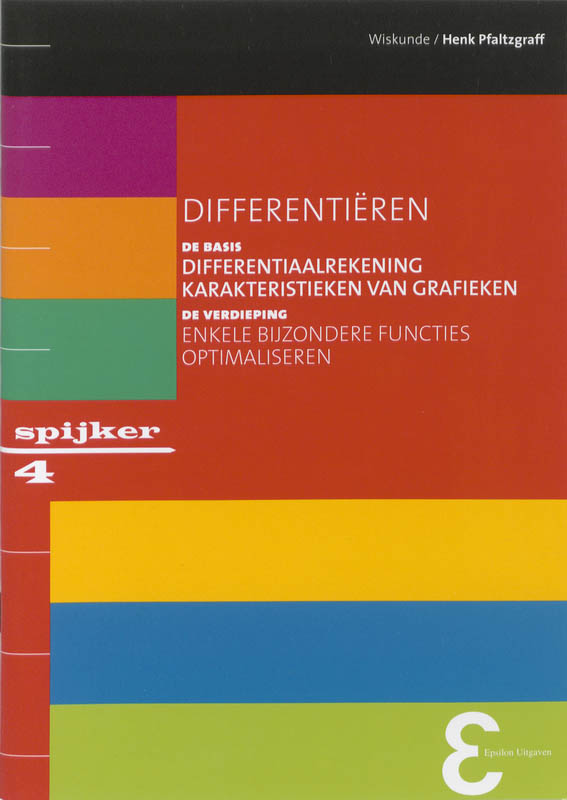 Omslag van Differentieren