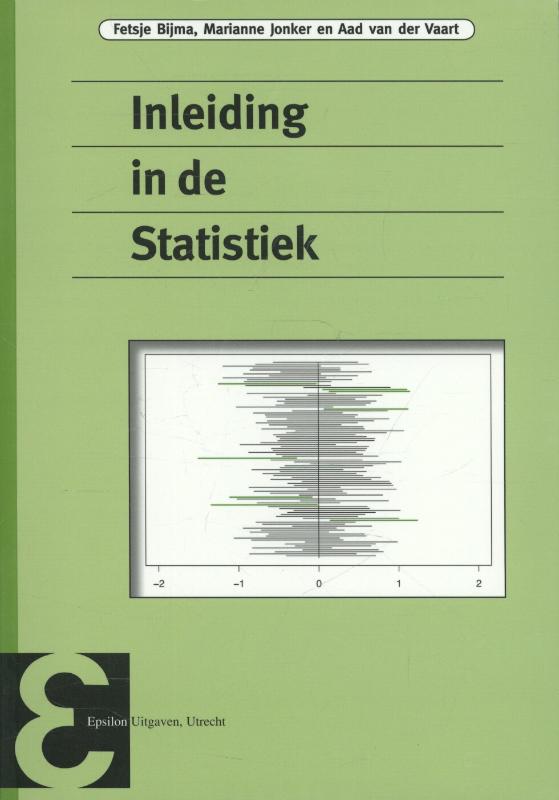 Omslag van Inleiding in de statistiek