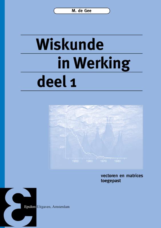 Omslag van deel 1 Vectoren en matrices toegepast