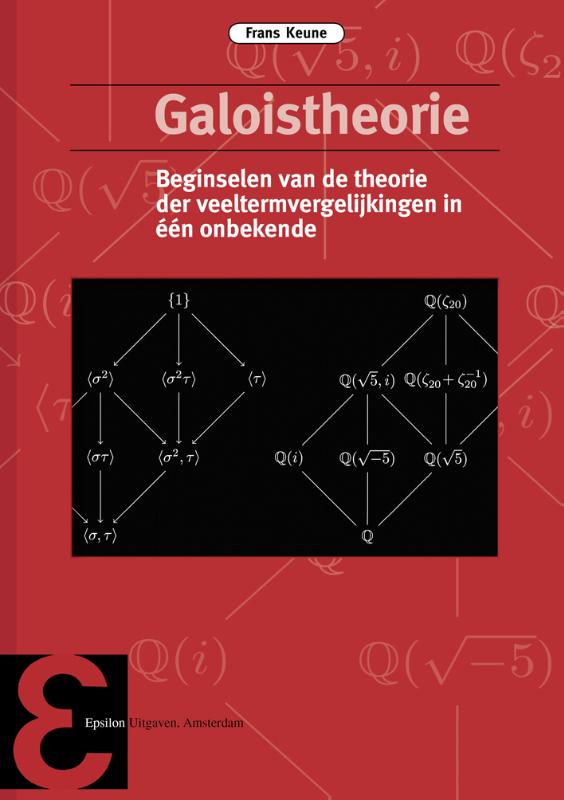 Omslag van Galoistheorie