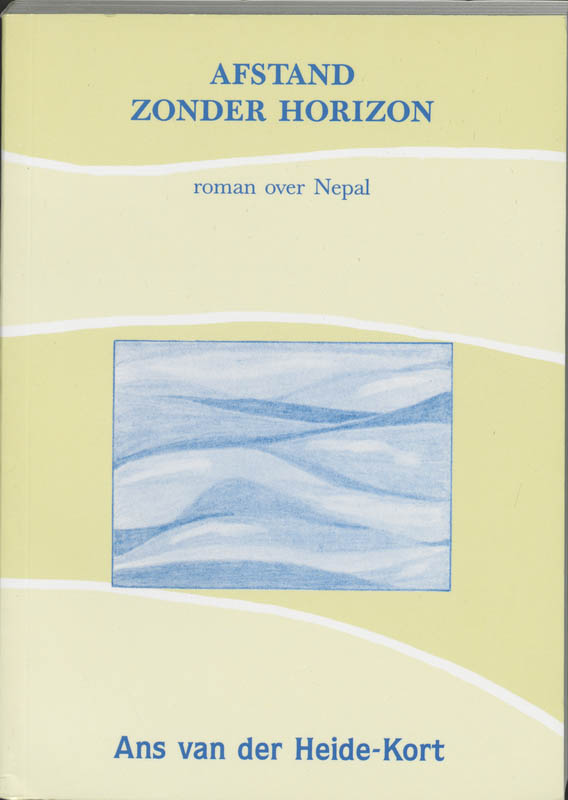 Omslag van Afstand zonder horizon