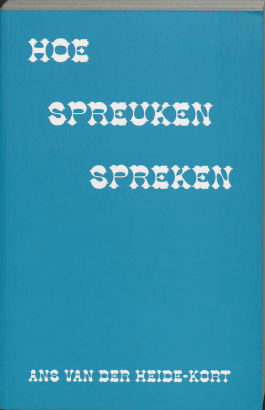 Omslag van Hoe spreuken spreken