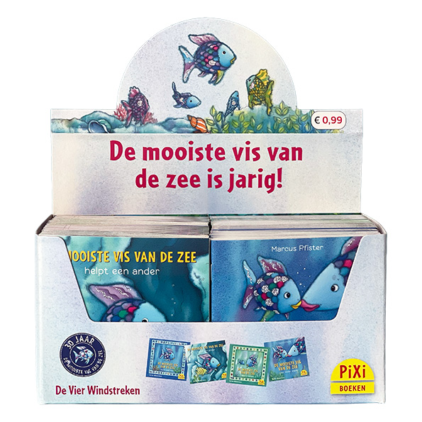 Omslag van Pixi-Display: De mooiste vis van de zee 30 jaar, 4 x 16 ex.