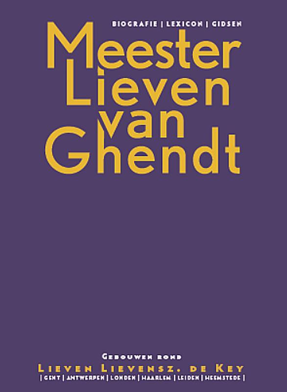 Omslag van Meester Lieven van Ghendt
