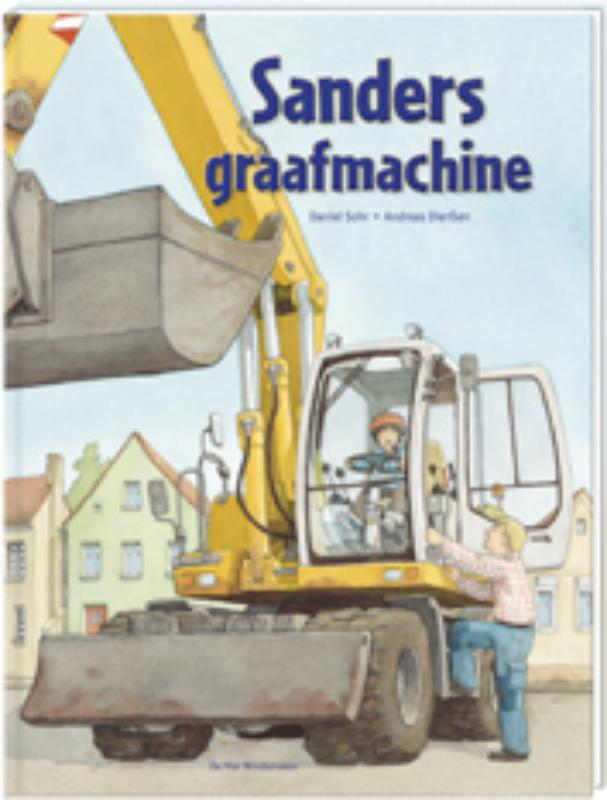 Omslag van Sanders Graafmachine