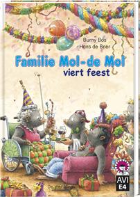Omslag van Familie Mol -de Mol viert feest