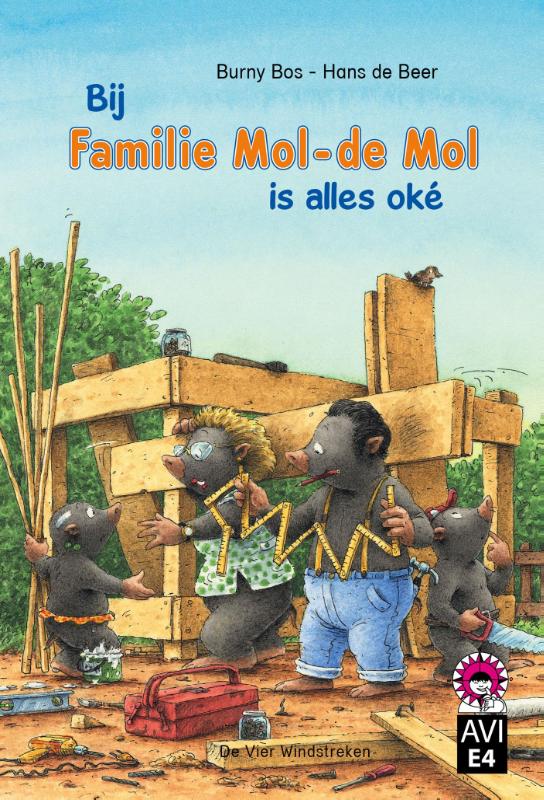 Omslag van Bij familie Mol-de Mol is alles oke