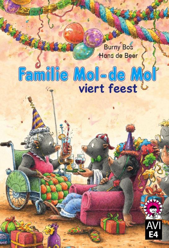 Omslag van Familie Mol-de Mol viert feest