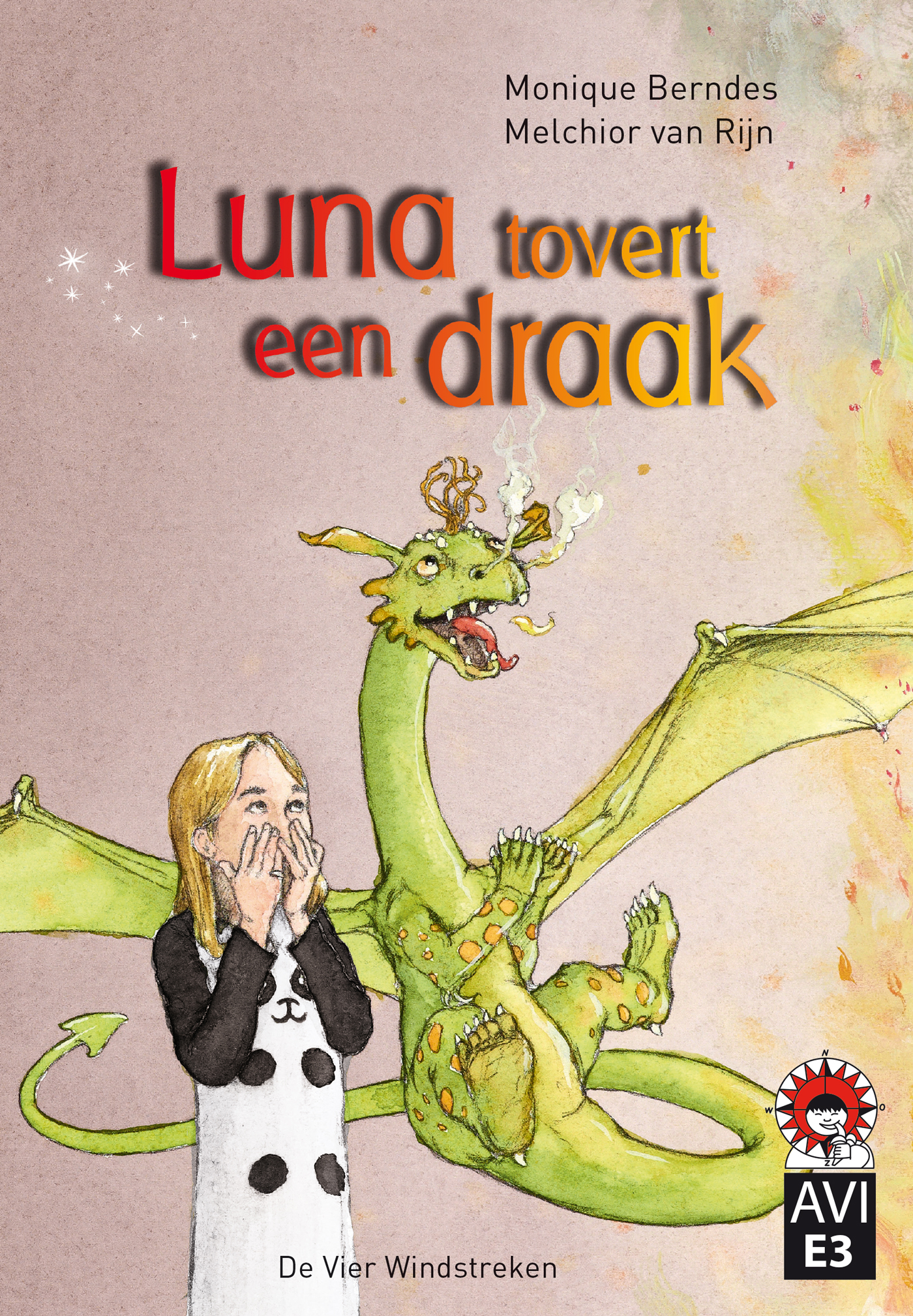Omslag van Luna tovert een draak