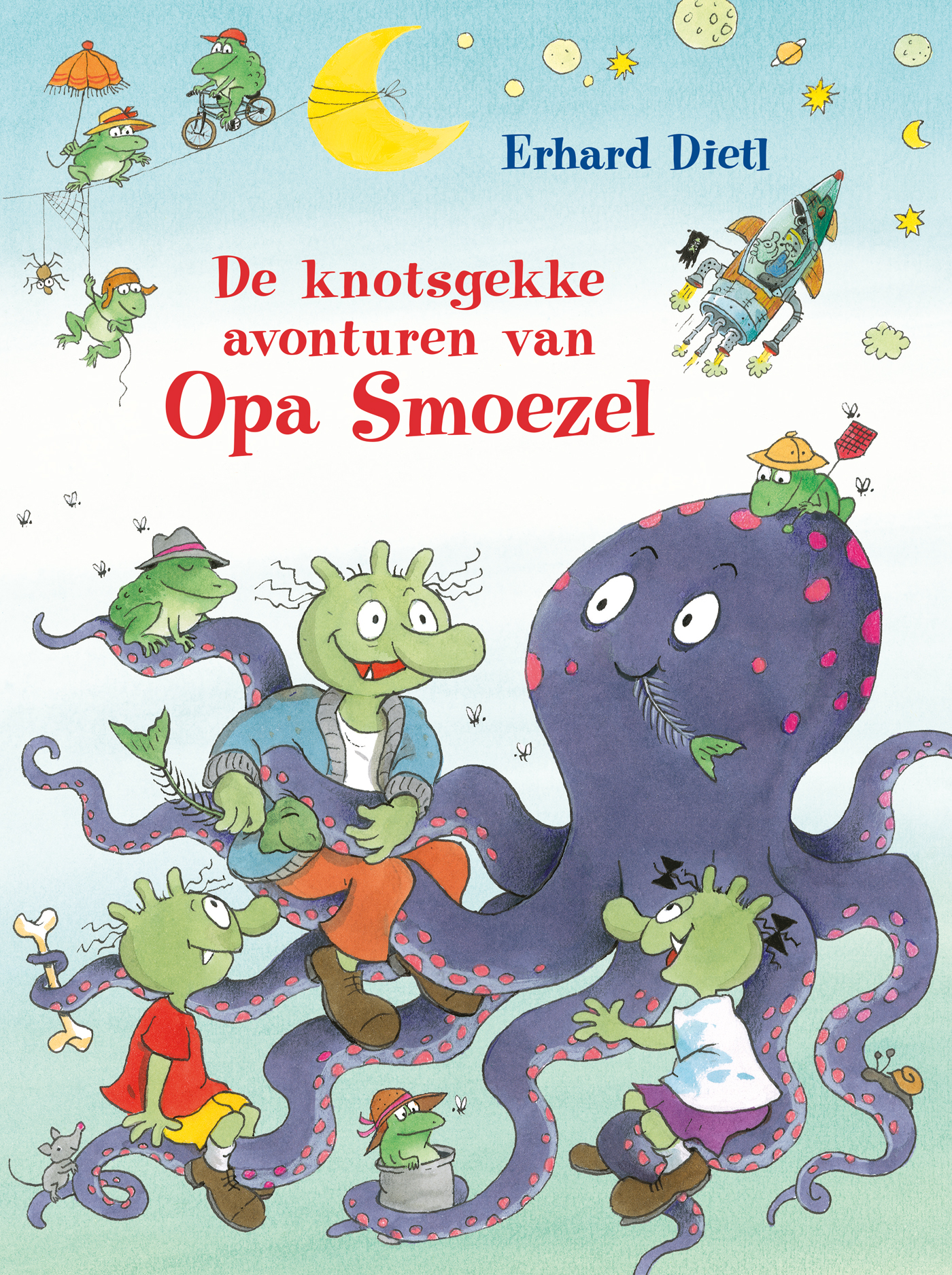 Omslag van De knotsgekke avonturen van opa Smoezel