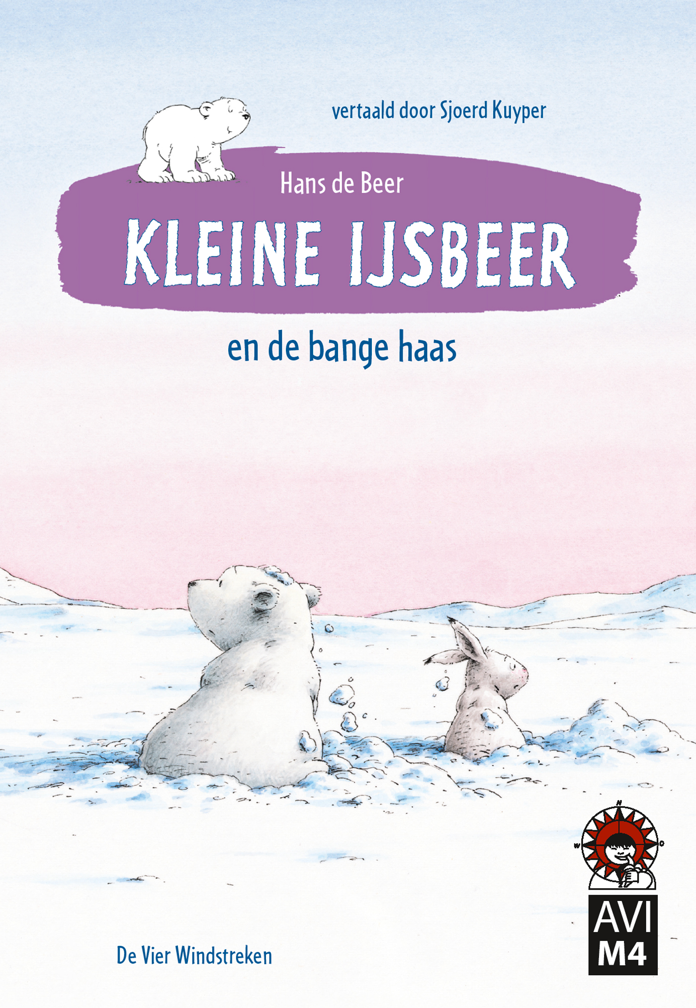 Omslag van Kleine IJsbeer en de bange haas