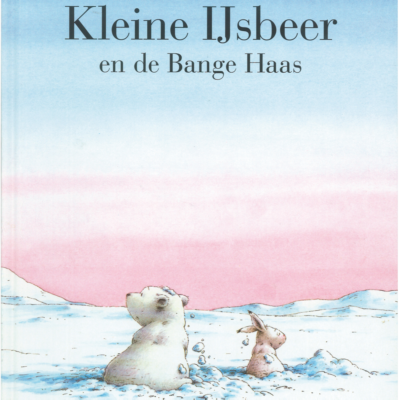 Omslag van Kleine IJsbeer en de bange haas