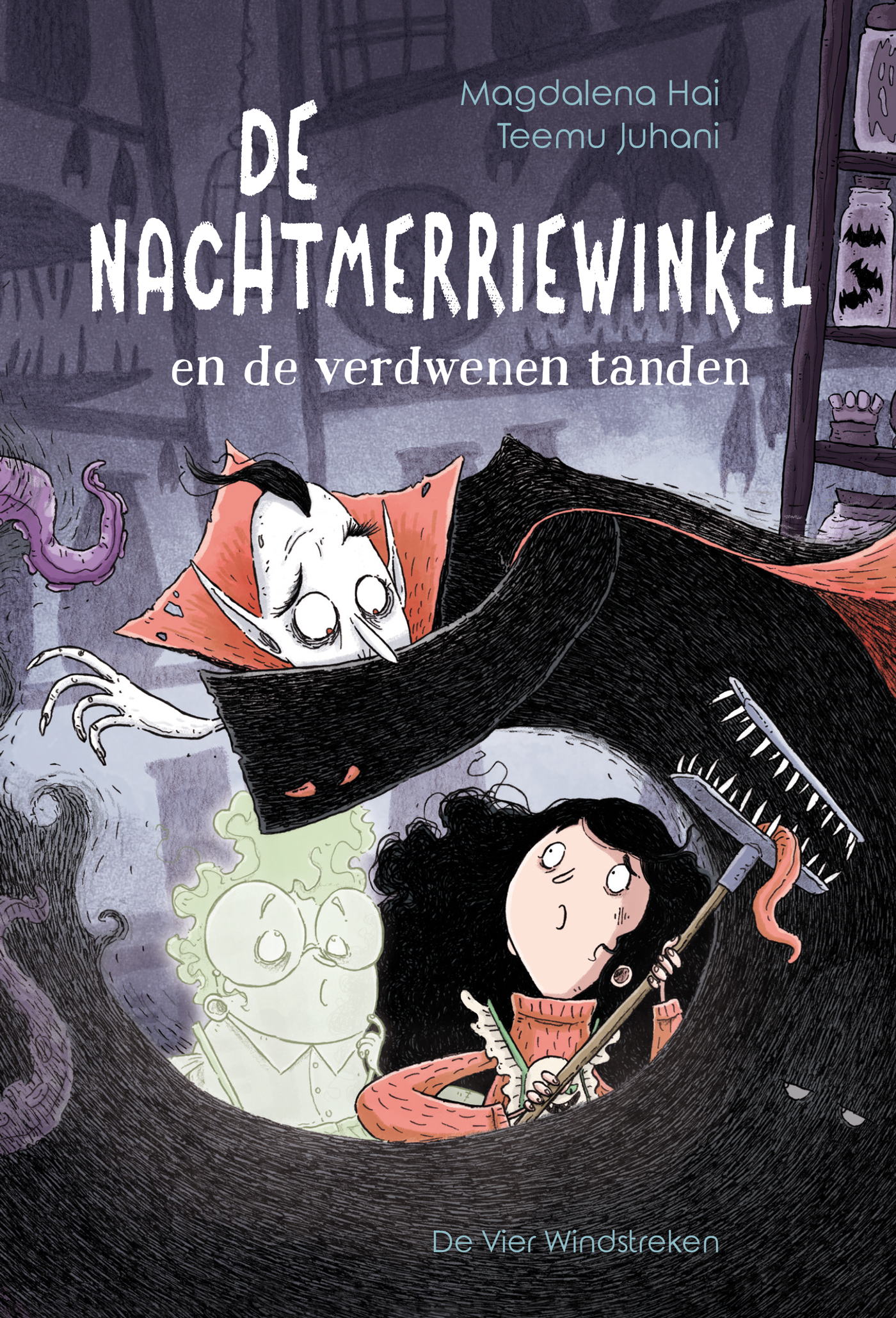 Omslag van De Nachtmerriewinkel en de verdwenen tanden