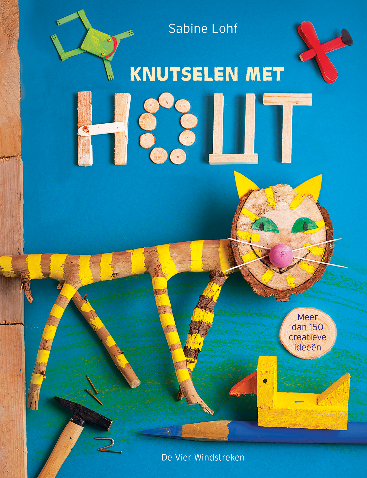 Omslag van Knutselen met hout